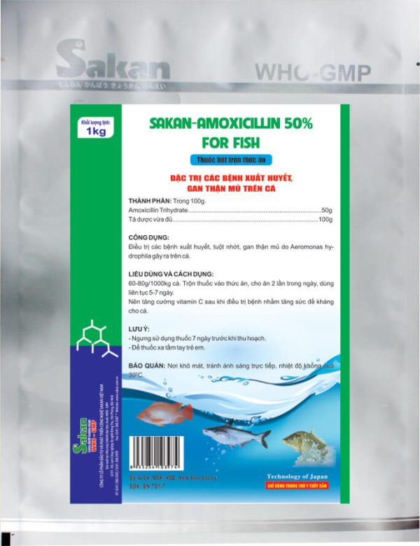 SK AMOXICILLIN 50 FOR FISH